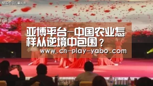 亚博平台-中国农业怎样从逆境中包围？